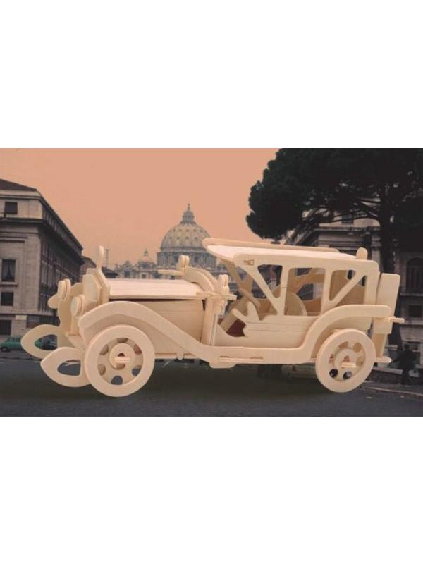 Сборная деревянная модель Чудо-Дерево Транспорт Автомобиль Самбим (4 пластины)