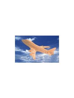 Сборная деревянная модель Чудо-Дерево Авиация Боинг (4 пластины)