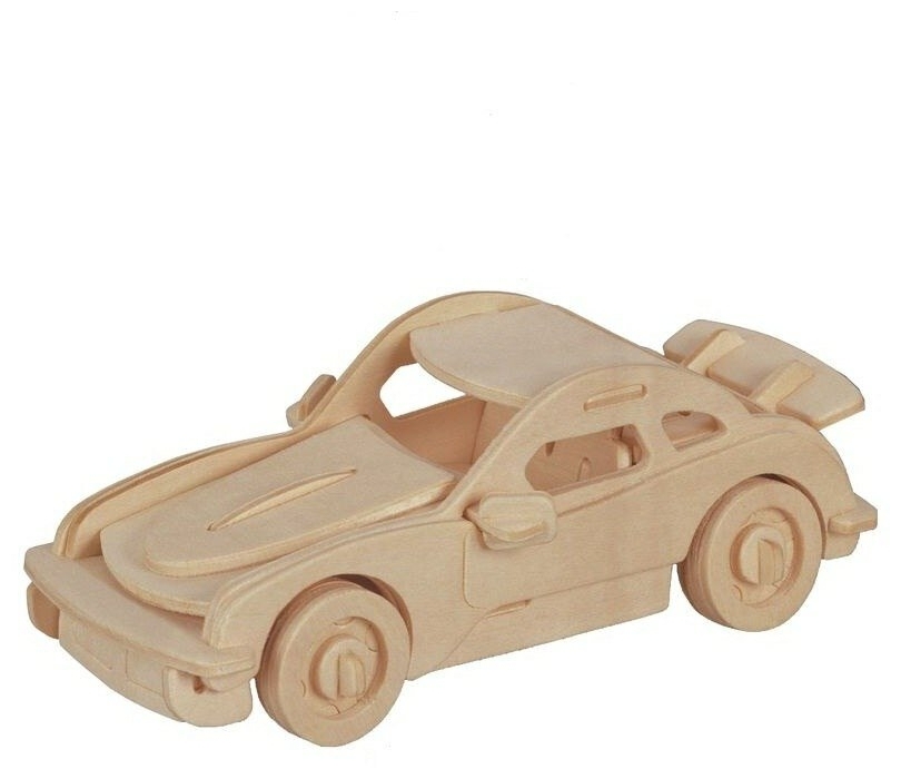 Сборная деревянная модель Чудо-Дерево «Транспорт Спорткупе» P066A /  2 пластины