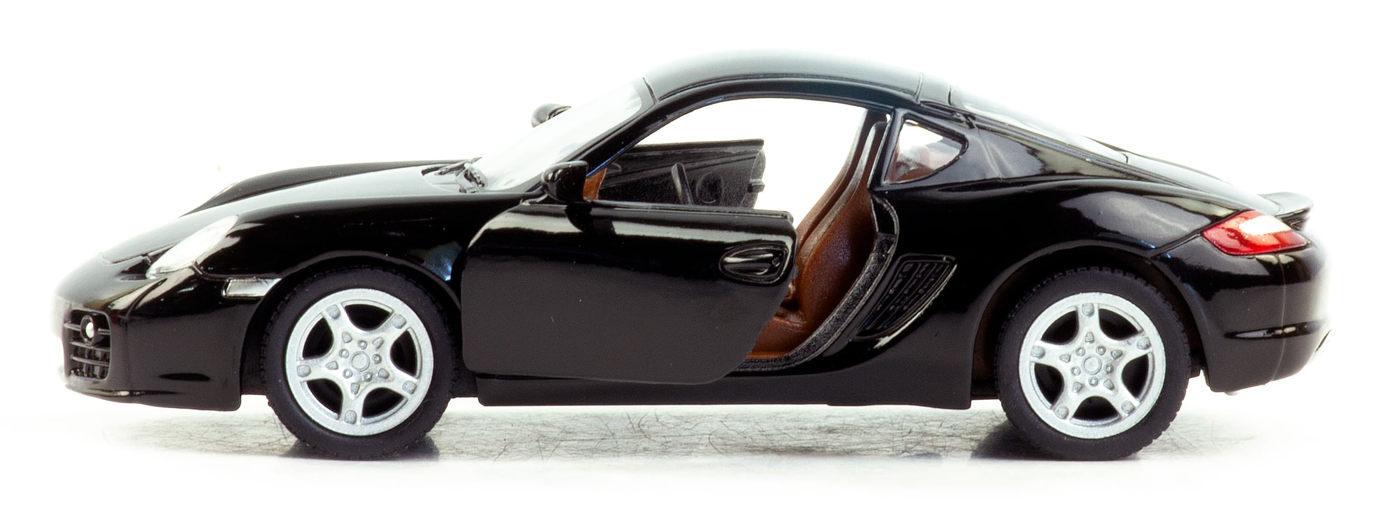 Металлическая машинка Kinsmart 1:34 «Porsche Cayman S» KT5307D, 12,5 см., инерционная / Микс