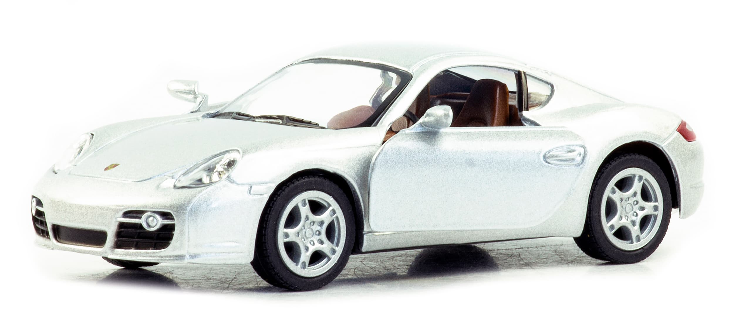 Металлическая машинка Kinsmart 1:34 «Porsche Cayman S» KT5307D, 12,5 см., инерционная / Микс