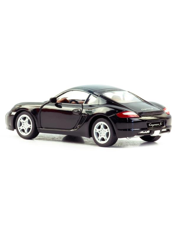 Металлическая машинка Kinsmart 1:34 «Porsche Cayman S» KT5307D, 12,5 см., инерционная / Микс
