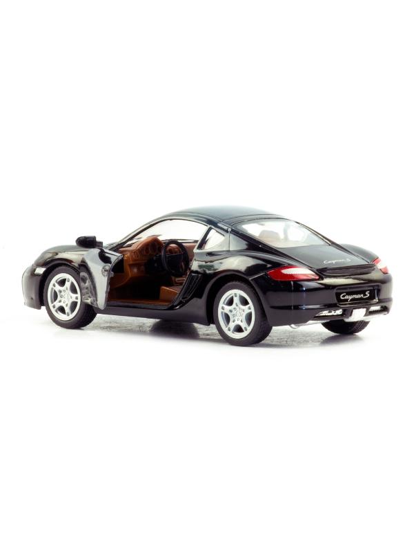 Металлическая машинка Kinsmart 1:34 «Porsche Cayman S» KT5307D, 12,5 см., инерционная / Микс