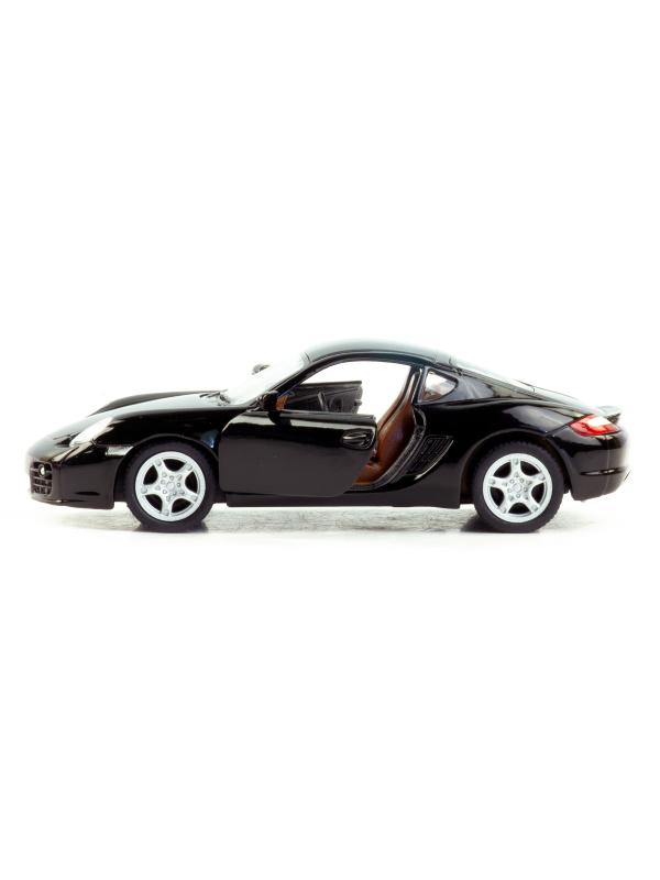 Металлическая машинка Kinsmart 1:34 «Porsche Cayman S» KT5307D, 12,5 см., инерционная / Микс