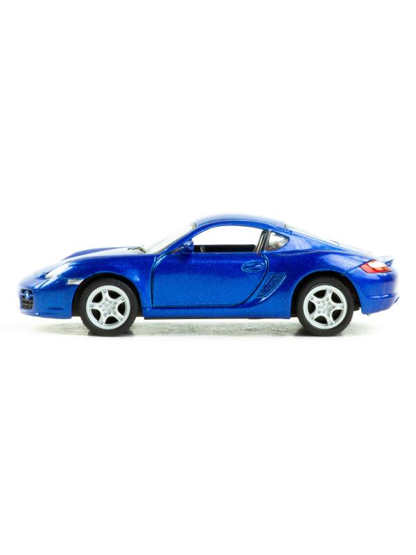 Металлическая машинка Kinsmart 1:34 «Porsche Cayman S» KT5307D, 12,5 см., инерционная / Микс