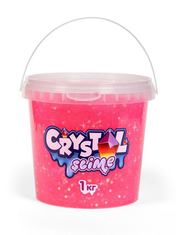 Слайм Slime Crystal розовый, 1 кг