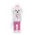 Мягкая игрушка Orange Toys Собачка Lucky Mimi Цвет настроения Фламинго с каркасом 25 см