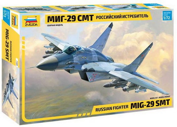 Сборная модель ZVEZDA Самолет МиГ-29 СМТ