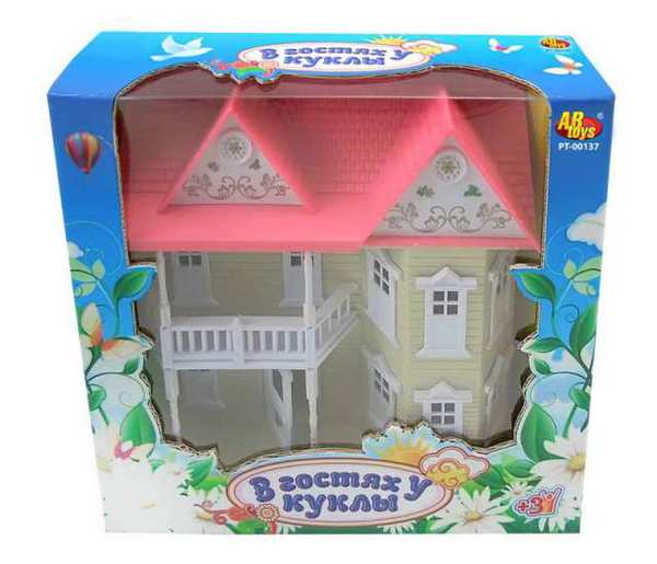 Игровой набор Abtoys В гостях у куклы Дом с аксессуарами