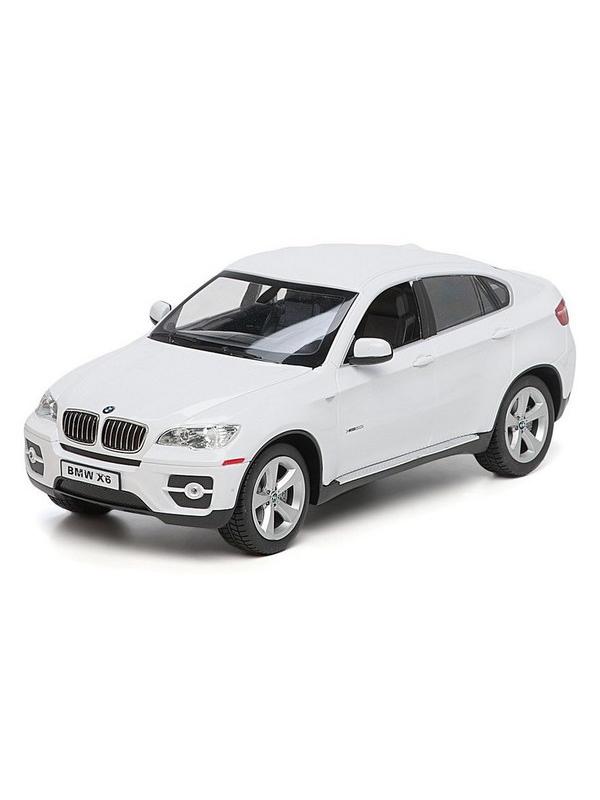 Машинка на радиоуправлении RASTAR BMW X6, цвет белый 27MHZ, 1:14