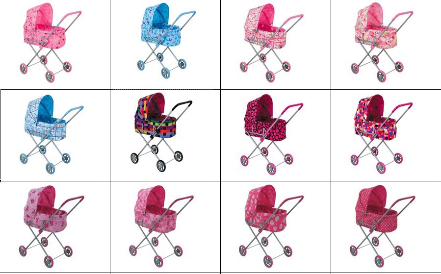 Коляска для куклы Buggy Boom Mixy классическая, с регулируемым капюшоном, 65*36*74 см