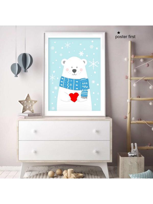 Интерьерный дизайнерский постер &