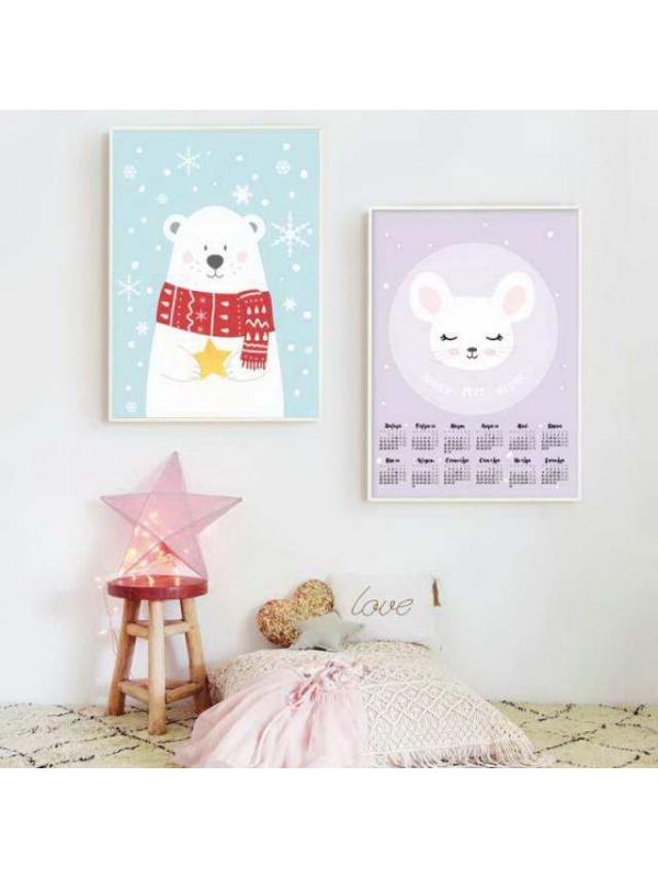 Интерьерный дизайнерский постер &