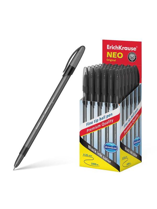 Ручка ErichKrause Neo Original шариковая, цвет чернил черный