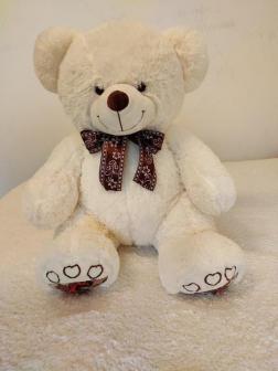 Мягкая игрушка Медведь плюшевый светло-коричневый 100 см