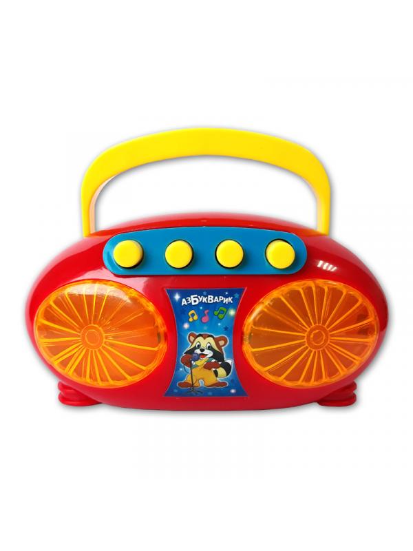 Электронная музыкальная игрушка «Магнитофончик Диско-хит»  / красно-жёлтый