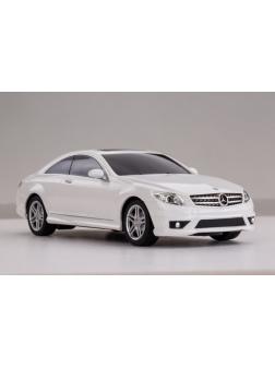 Машинка на радиоуправлении RASTAR Mercedes CL63 AMG, цвет белый 40MHZ, 1:24