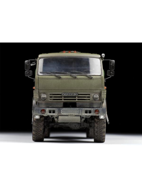 Сборная модель Zvezda 1:35 «Российский трехосный грузовик Камаз К-5350 