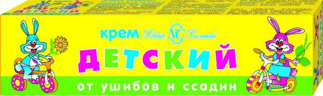 Крем детский Невская косметика от ушибов/ссадин 40мл