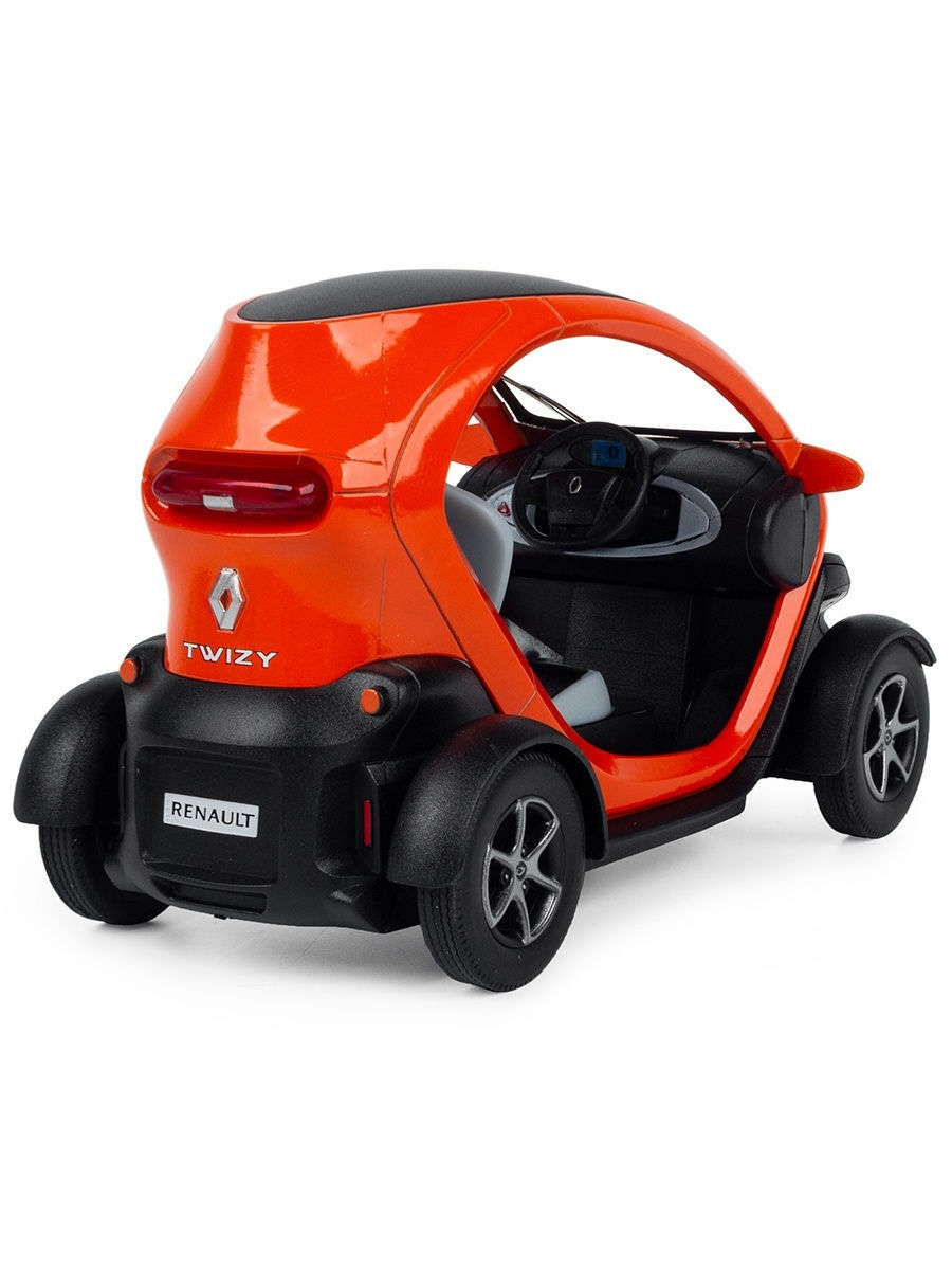 Металлическая машинка Kinsmart 1:18 «Renault Twizy» KT5111D, инерционная / Микс