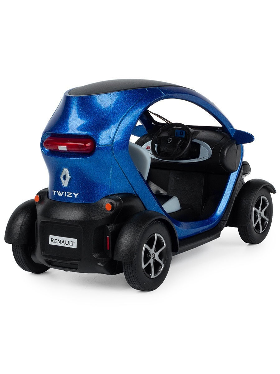 Металлическая машинка Kinsmart 1:18 «Renault Twizy» KT5111D, инерционная / Микс