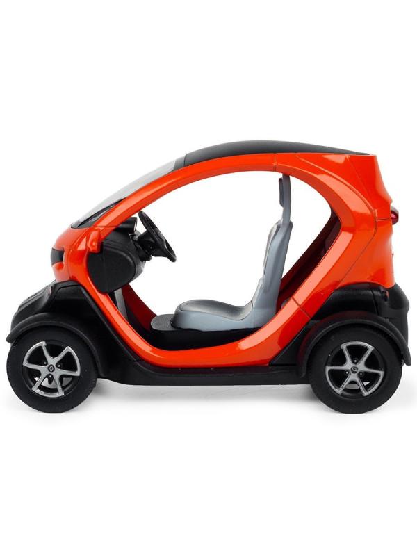 Металлическая машинка Kinsmart 1:18 «Renault Twizy» KT5111D, инерционная / Микс