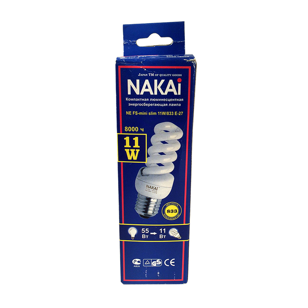 Лампа NE FS-mini slim 11W/833 E-27