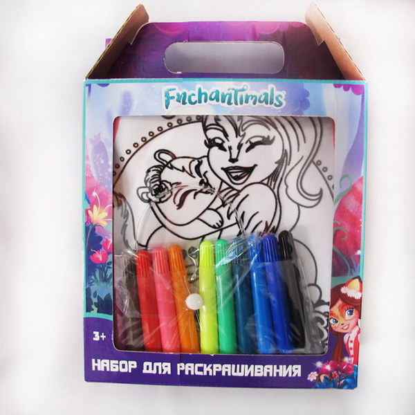 Набор для творчества. Раскрась рюкзачок &