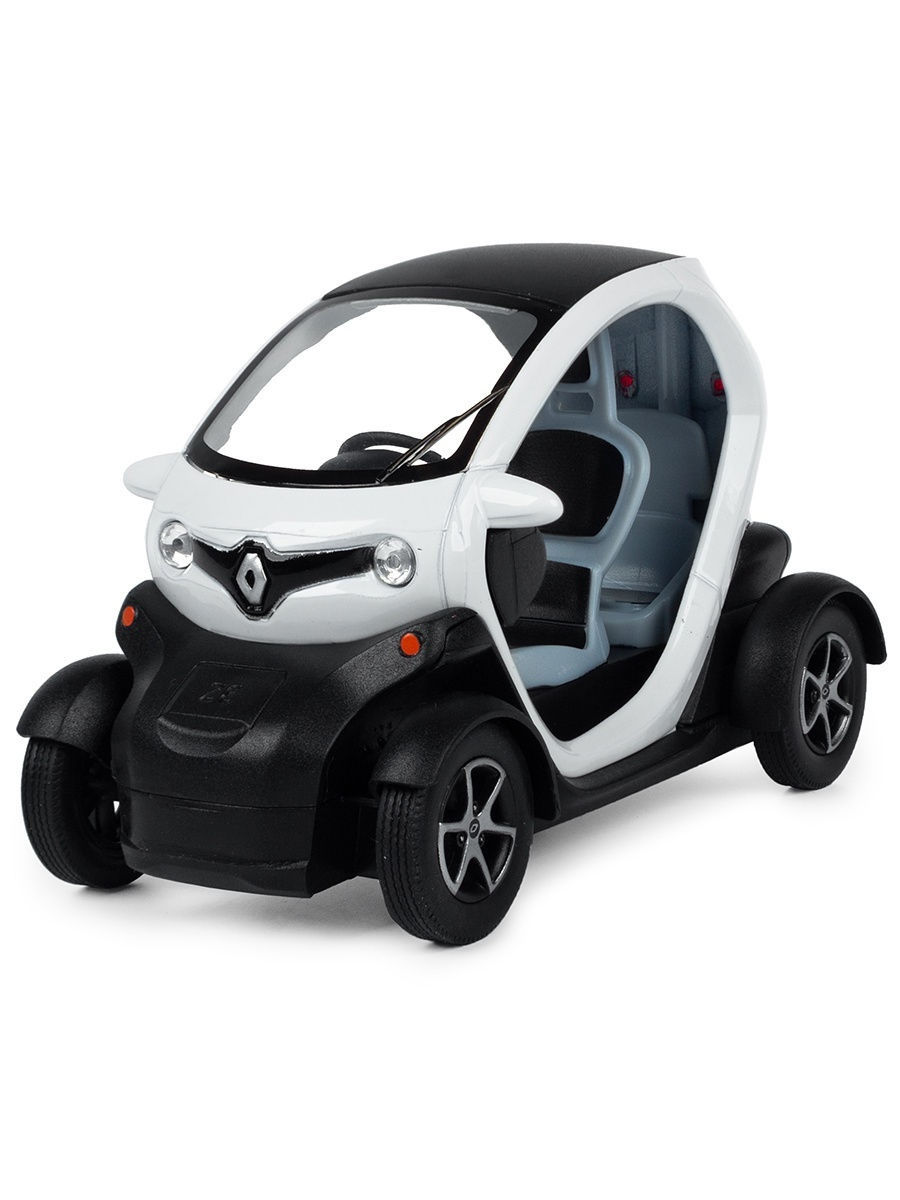 Металлическая машинка Kinsmart 1:18 «Renault Twizy» KT5111W, инерционная в коробке / Микс