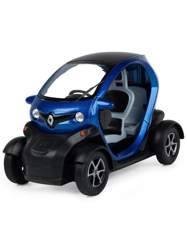 Металлическая машинка Kinsmart 1:18 «Renault Twizy» KT5111W, инерционная в коробке / Микс