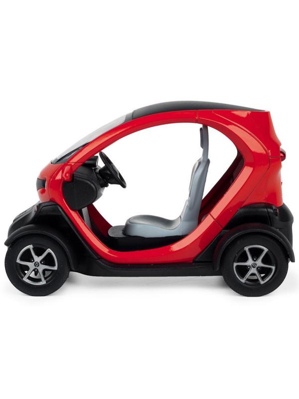Металлическая машинка Kinsmart 1:18 «Renault Twizy» KT5111W, инерционная в коробке / Микс