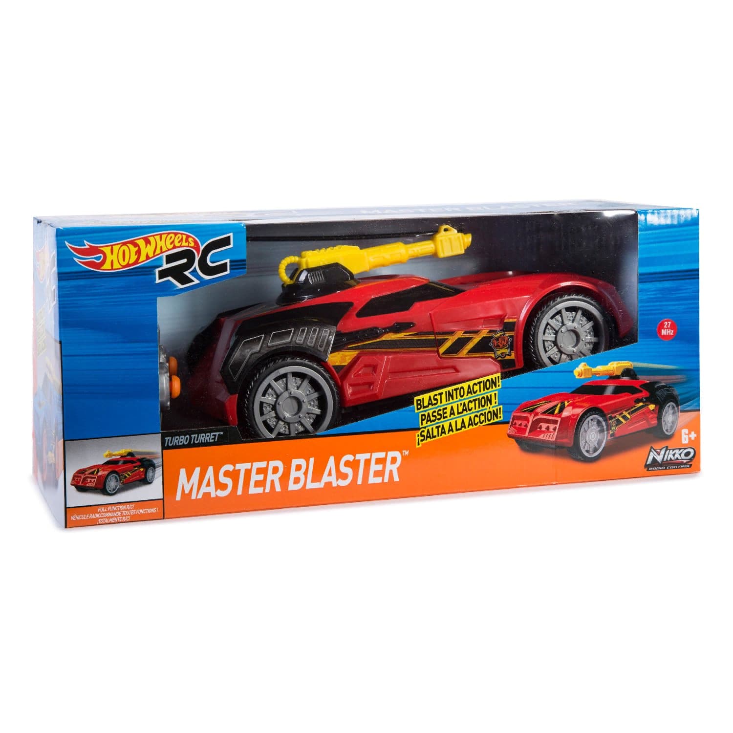 Машинка Hot Wheels Master Blaster р/у 26 см 91811