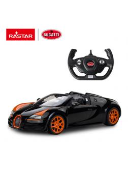 Машинка на радиоуправлении RASTAR Bugatti Grand Sport Vitesse, черный 1:14