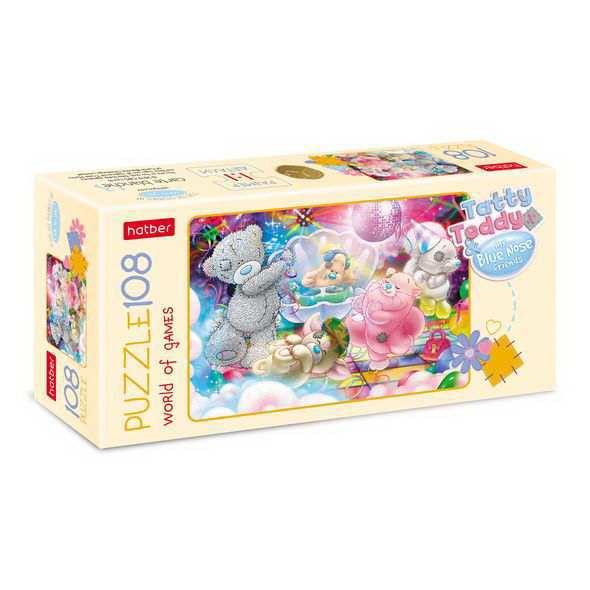 Пазл Hatber 108 элементов формат А4 300х210мм MeToYou вечеринка