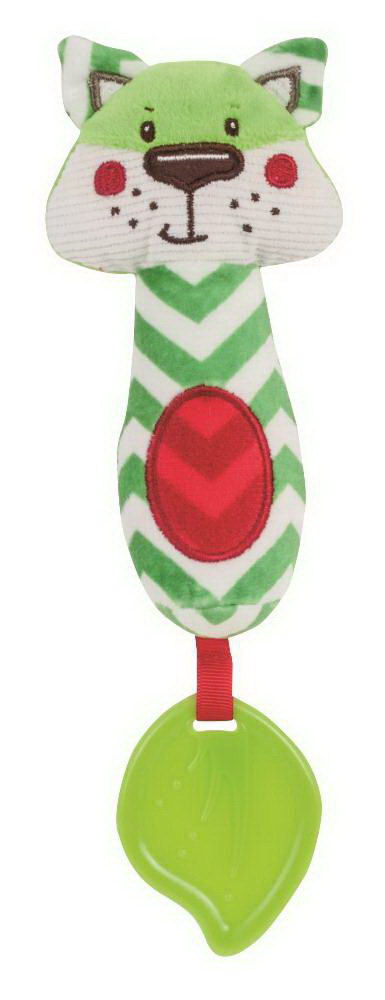 Игрушка-пищалкa Canpol Babies Forest Friends Лисенок зеленый