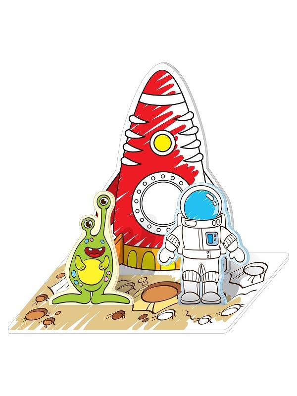 Раскраска 3D. Космос