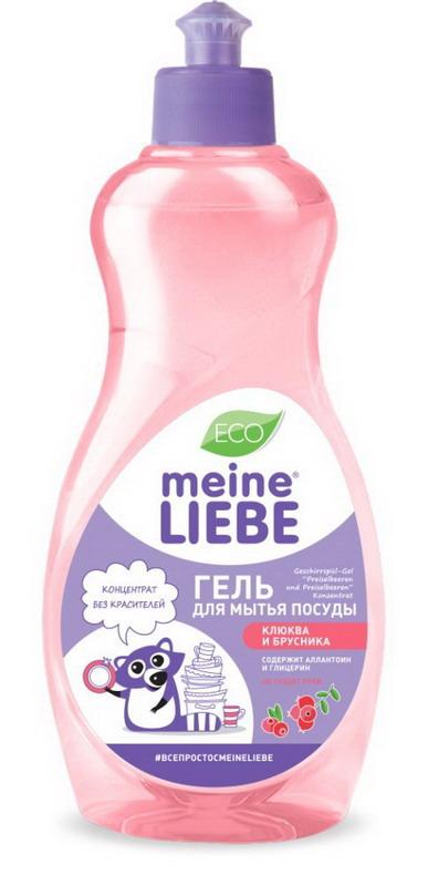 Гель для мытья посуды MEINE LIEBE Клюква и брусника , концентрат 500 мл