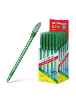 Ручка ErichKrause Neo Original шариковая , цвет чернил зеленый