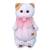 Мягкая игрушка BUDI BASA Кошка Ли-Ли с розовым бантом 24 см