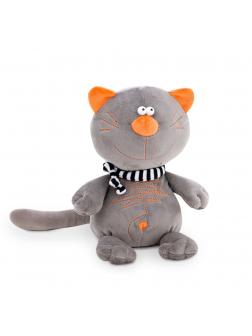 Мягкая игрушка Orange Toys «Кот Батон» серый MC2370В / 20 см.