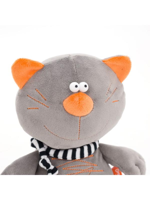 Мягкая игрушка Orange Toys «Кот Батон» серый MC2370В / 20 см.