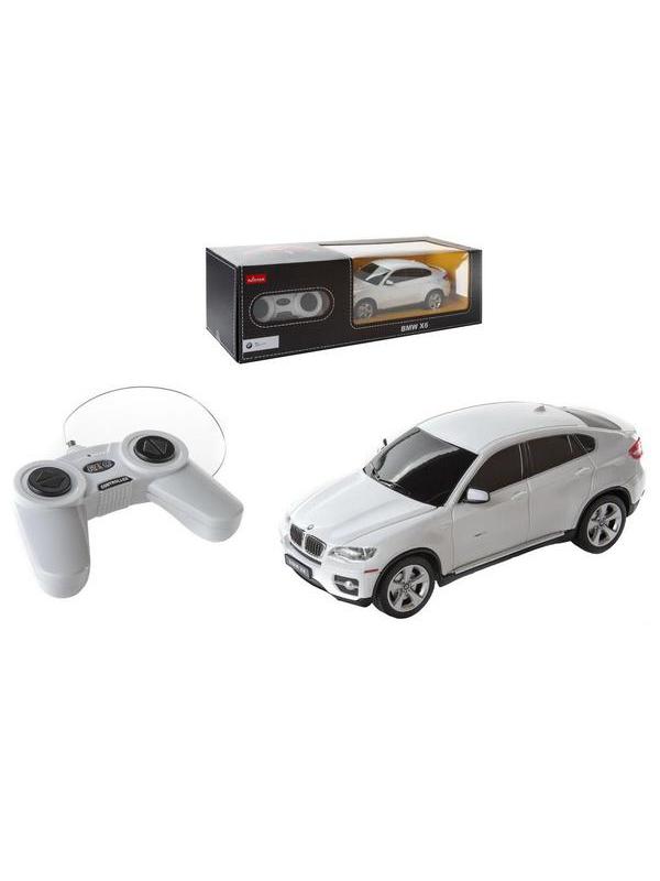 Машинка на радиоуправлении RASTAR BMW X6, цвет белый 40MHZ, 1:24