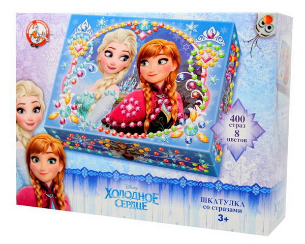 Шкатулка со стразами Холодное сердце бол. Дисней