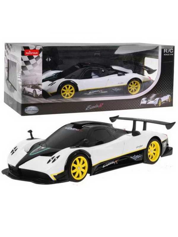 Машинка на радиоуправлении RASTAR Pagani Zonda R цвет белый 2.4G, 1:14