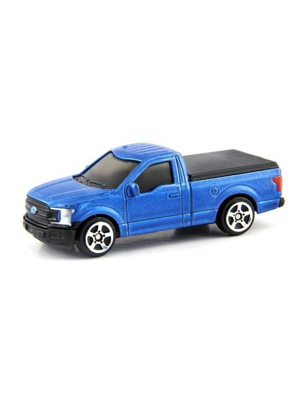 Машинка металлическая Uni-Fortune RMZ City 1:64 Ford F150 2018 (цвет синий)