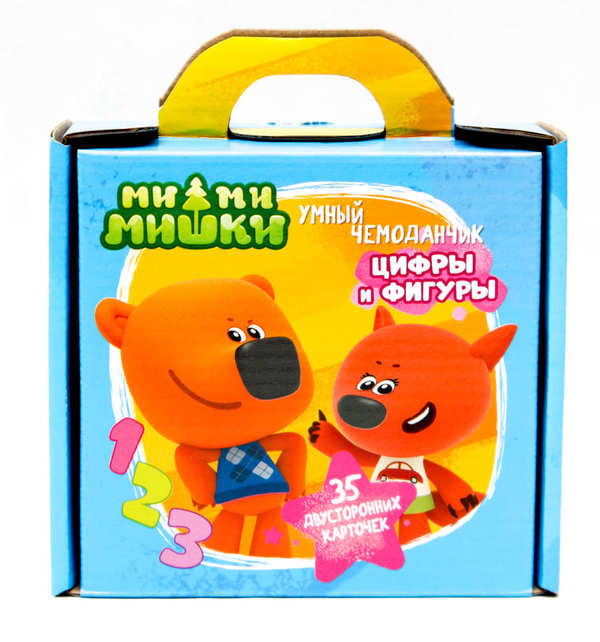 Умный чемоданчик. Ми-Ми-Мишки. Цифры и фигуры