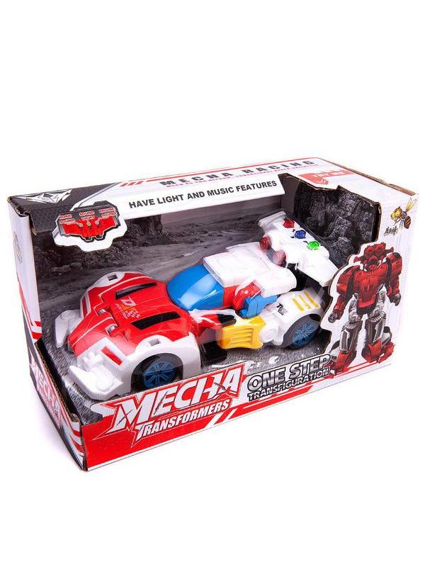 Робот-трансформер, световые и звуковые эффекты, 23,7х11,2х13 см