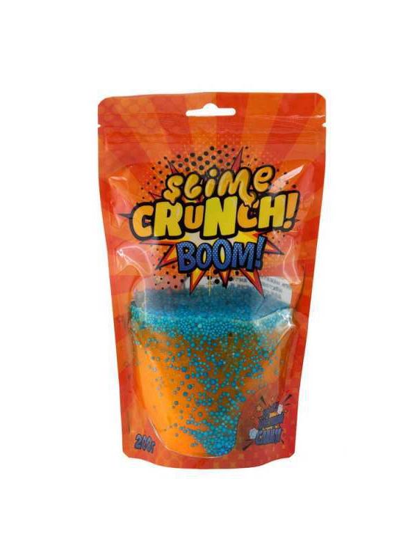 Слайм Slime Crunch BOOM с ароматом апельсина, 200 г