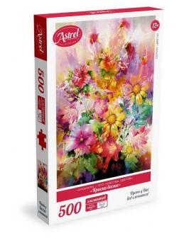 Пазл Astrel Цветы Краски весны 500 элементов