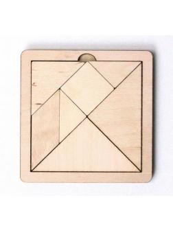 Игра головоломка деревянная Танграм (малая)